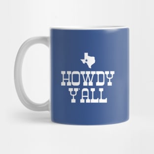 Howdy Yall Texas Cowboy #3 Mug